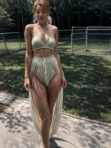 two piece swimwear,see-through clothing,see thru,concrete chick,beautiful woman body,thick,see through,brown sugar,swing set,cinnamon sugar,hips,slim,vintage angel,outdoors,dominican,edible,wooden swing,cellulite,butter cream,nigeria woman