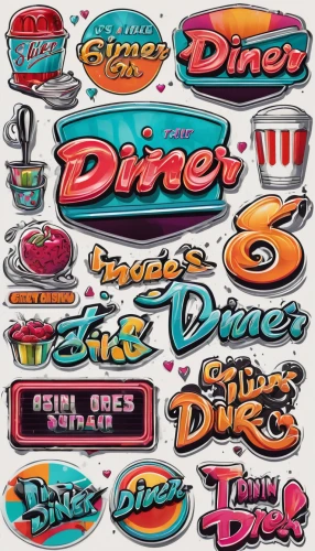 retro diner,diner,food icons,dishes,vintage dishes,dvd icons,drink icons,clipart sticker,retro 1950's clip art,stickers,flavoring dishes,ice cream icons,dine,decorative letters,dishware,wordart,vintage labels,restaurants,game pieces,plates,Conceptual Art,Fantasy,Fantasy 30