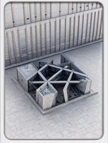 cooling tower,ventilation grid,dog crate,cattle trough,vegetable crate,sanitary sewer,cargo car,luggage compartments,concrete blocks,charcoal kiln,waste containment,cargo containers,box-spring,animal containment facility,manhole,exhaust fan,cement block,storm drain,waste container,concrete slabs,Architecture,Small Public Buildings,Modern,Andalusian Renaissance