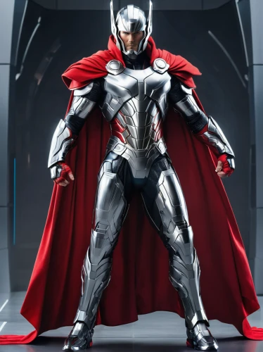 magneto-optical disk,magneto-optical drive,thor,god of thunder,steel man,cleanup,iron mask hero,silver surfer,doctor doom,silver,red super hero,ironman,iron,knight armor,armor,figure of justice,celebration cape,armored,silver arrow,shredder,Conceptual Art,Sci-Fi,Sci-Fi 10