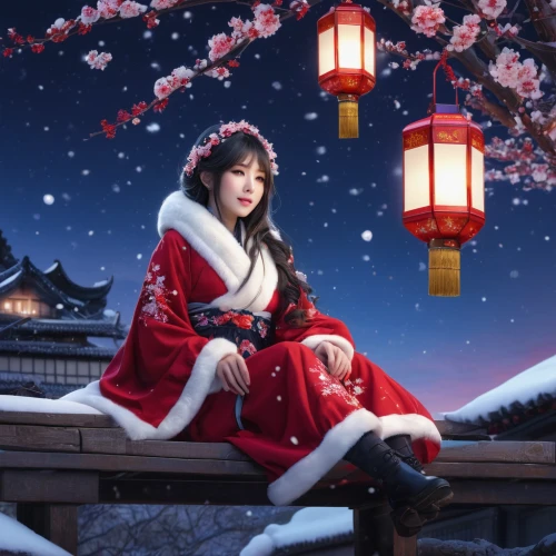 christmas banner,christmas woman,christmas greeting,anime japanese clothing,christmas snowy background,winter festival,christmas scene,santa and girl,suit of the snow maiden,christmas motif,christmas picture,japanese idol,korean village snow,flower of christmas,christmas greetings,christmas girl,the holiday of lights,retro christmas girl,snow scene,christmas wallpaper,Photography,General,Natural