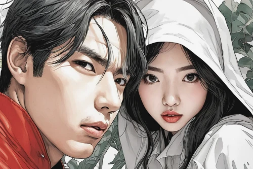 kimjongilia,korean drama,kdrama,red riding hood,red string,little red riding hood,young couple,spy visual,jangdokdae,arang,red coat,game illustration,couple,mt seolark,red banner,love couple,apple pair,prince and princess,cassiopeia a,songpyeon,Photography,Black and white photography,Black and White Photography 07