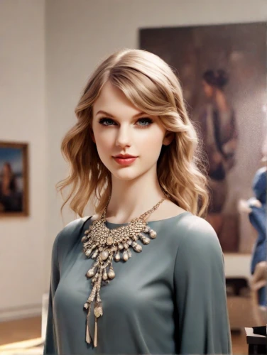 barbie doll,porcelain doll,model doll,wax figures,pearl necklace,realdoll,beautiful model,necklace,model-a,fashion doll,model beauty,enchanting,teal,elegant,pearl necklaces,art model,necklaces,doll's facial features,fashion vector,porcelain dolls