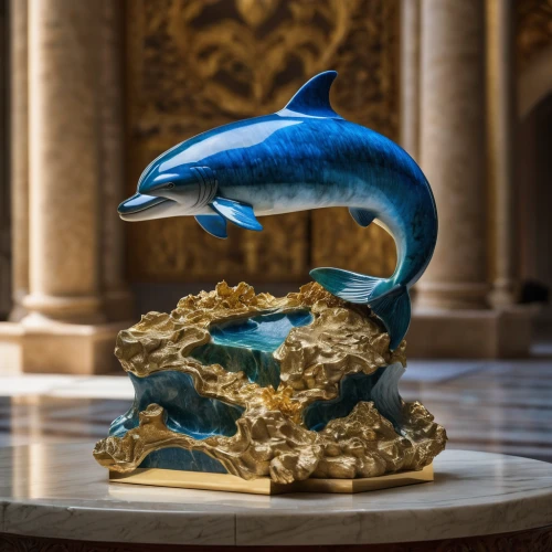 dolphin fountain,cetacea,aquarium decor,cetacean,god of the sea,dolphin,the dolphin,marine mammal,dolphin fish,dolphin-afalina,blue fish,giant dolphin,plastic arts,acquarium,decorative fountains,marine reptile,dolphins,allies sculpture,two dolphins,porpoise,Photography,General,Natural