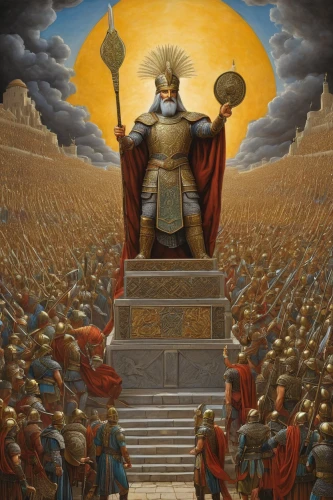 emperor,imperator,the ruler,the order of the fields,orator,day of the victory,the roman empire,emperor wilhelm i,king david,angel moroni,conquistador,prophet,the order of cistercians,julius caesar,figure of justice,the roman centurion,pour féliciter,sun god,alea iacta est,torch-bearer,Conceptual Art,Daily,Daily 28