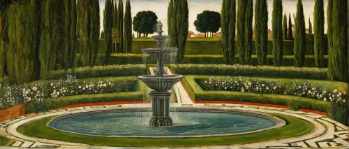 garden of the fountain,maximilian fountain,fountain of the moor,fountain lawn,fountain,fountains,august fountain,fountain of neptune,palace garden,moor fountain,fountain pond,city fountain,decorative fountains,mozart fountain,1926,rosarium,old fountain,crescent spring,1925,gardens,Art,Classical Oil Painting,Classical Oil Painting 43