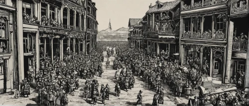 delft,july 1888,tervuren,first world war,antwerp,1900s,verdun,kefermarkt,drentse patrijshond,utrecht,mexican revolution,stieglitz,procession,bremen,world war 1,the cobbled streets,aachener printen,the pied piper of hamelin,19th century,dam square,Illustration,Black and White,Black and White 27