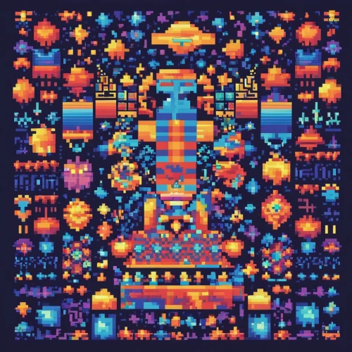 tapestry,kaleidoscope art,pixel cells,kaleidoscope,retro pattern,kaleidoscopic,pixel art,fairy galaxy,colorful star scatters,pixels,space port,neon ghosts,candy corn pattern,hamsa,astral traveler,candy pattern,pixaba,colorful tree of life,rainbow color palette,fantasy city,Unique,Pixel,Pixel 01