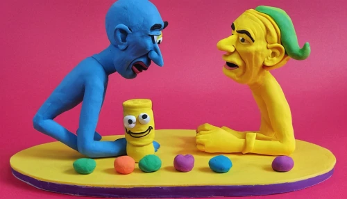 play-doh,play doh,plasticine,clay animation,play dough,marzipan figures,clay figures,homer simpsons,smurf figure,play figures,wooden toys,playset,an argument over toys,cranium,miniature figures,children's toys,figurines,3d figure,children toys,motor skills toy,Unique,3D,Clay