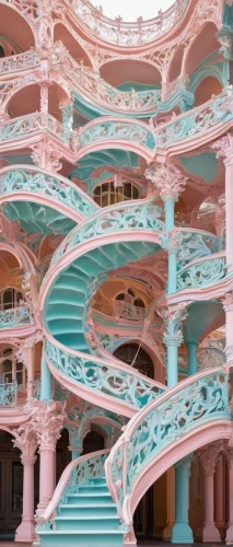 jaipur,pink city,marble palace,balconies,rajasthan,gaudí,spiral staircase,polychrome,palace,staircase,hawa mahal,multi-storey,asian architecture,winding steps,ornate,outside staircase,hotel riviera,terraces,winding staircase,kirrarchitecture,Conceptual Art,Fantasy,Fantasy 24