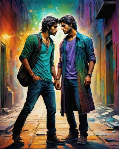 gay love,mass,hyderabad,cd cover,chennai,film poster,the luv path,romantic scene,sevai,ramanguli,book cover,pathiri,thavil,ganai,chitranna,kabir,shepherd romance,poster,romantic look,gay couple,Illustration,Realistic Fantasy,Realistic Fantasy 23