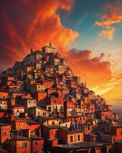 kathmandu,colorful city,bukchon,valparaiso,guanajuato,manarola,cusco,castelmezzano,blocks of houses,harissa,bolivia,nepal,sicily,tbilisi,morocco,pink city,toledo,kings landing,italy,izmir,Photography,Documentary Photography,Documentary Photography 32