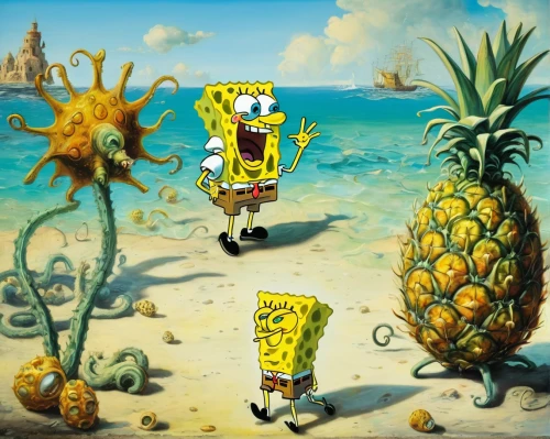 house of sponge bob,sponge bob,sponges,sponge,pineapple background,beach background,barnacles,pineapple comosu,pineapple wallpaper,ananas,pineapple boat,pineapple,under sea,april fools day background,patrick,summer background,pineapple field,cartoon video game background,pinapple,a pineapple,Art,Artistic Painting,Artistic Painting 20