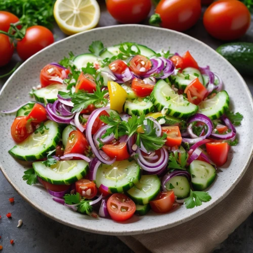 greek salad,israeli salad,vegetable salad,mediterranean diet,cut salad,farmer's salad,garden salad,side salad,insalata caprese,green salad,fattoush,salad,salad plate,avocado salad,colorful vegetables,spinach salad,saladitos,mixed salad,salad of strawberries,salad niçoise,Photography,General,Natural