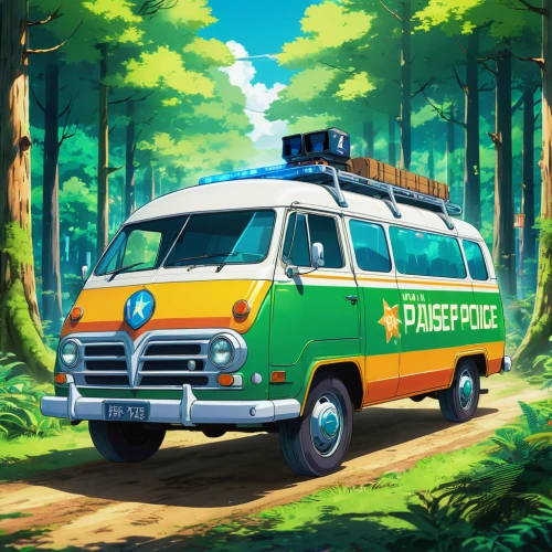 emergency ambulance,ambulance,police van,travel van,paramedic,campervan,emergency vehicle,patrol cars,vwbus,adventure game,vanagon,mountain rescue,vw van,uaz patriot,van,retro vehicle,mail truck,camper van,emergency medicine,camping bus,Illustration,Japanese style,Japanese Style 03