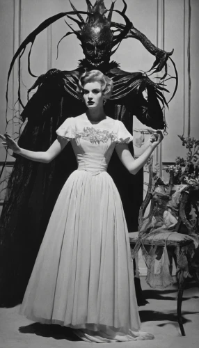 hoopskirt,crinoline,dance of death,vintage halloween,evil fairy,doris day,vampira,the enchantress,the witch,evil woman,queen of the night,crow queen,queen of hearts,halloween and horror,gena rolands-hollywood,whirling,voodoo woman,scary woman,wizard of oz,cynthia (subgenus),Photography,Black and white photography,Black and White Photography 13