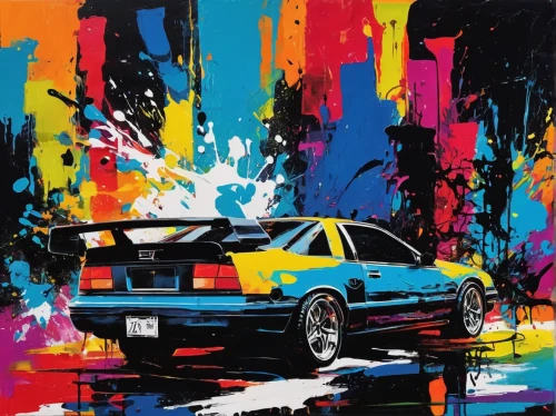 porsche 944,toyota ae85,porsche 924,toyota supra,80s,supra,e31,honda prelude,m3,porsche 930,nissan silvia,mitsubishi starion,painting technique,porsche turbo,volkswagen corrado,80's design,3d car wallpaper,lancia 037,futura,mazda rx-7,Art,Artistic Painting,Artistic Painting 42