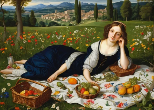 girl picking apples,girl in the garden,girl picking flowers,woman eating apple,girl with bread-and-butter,bellini,woman holding pie,woman with ice-cream,woman sitting,picking vegetables in early spring,woman on bed,picnic,girl lying on the grass,girl with cereal bowl,girl in the kitchen,girl in flowers,carpaccio,picking flowers,idyll,work in the garden,Art,Classical Oil Painting,Classical Oil Painting 29