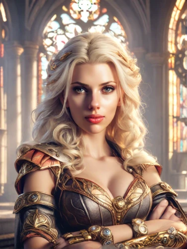 massively multiplayer online role-playing game,fantasy woman,celtic queen,female warrior,golden haired,fantasy portrait,fantasy art,eufiliya,elza,full hd wallpaper,sorceress,nero,heroic fantasy,mary-gold,golden crown,priestess,male elf,goddess of justice,fantasy picture,fantasy girl