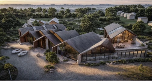 eco hotel,dunes house,danish house,holiday villa,timber house,eco-construction,cube stilt houses,3d rendering,lithuania,bendemeer estates,cube house,cubic house,luxury property,island church,residential,modern architecture,roof landscape,modern house,house by the water,roof domes,Architecture,General,Modern,None