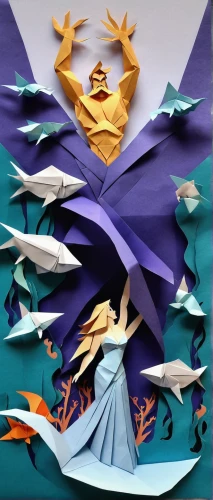 paper art,birds of the sea,nautical banner,fantasia,low poly,cd cover,purple pageantry winds,sea swallow,origami paper,low-poly,bird kingdom,vector image,sea birds,scales of justice,folded paper,wind vane,japanese wave paper,celebration cape,paper background,vector graphic,Unique,Paper Cuts,Paper Cuts 02