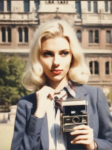the blonde photographer,gena rolands-hollywood,vintage girl,eva saint marie-hollywood,retro woman,retro girl,instant camera,vintage woman,vintage camera,retro women,vintage fashion,blond girl,point-and-shoot camera,vintage women,blonde woman,model years 1960-63,a girl with a camera,50's style,cigarette girl,photo-camera