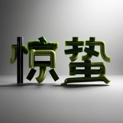 chinese celery,japanese character,yuan,zui quan,kanji,chinese background,chinese icons,wasabi,麻辣,3d model,3d render,traditional chinese,cinema 4d,chinese style,china pot,sencha,logo header,chinese yuan,白斩鸡,cantonese,Realistic,Foods,Broccoli