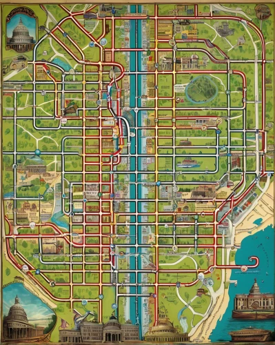 city map,metropolis,metro,metropolises,subway system,map icon,year of construction 1972-1980,the transportation system,detroit,transportation system,tokyo city,model years 1958 to 1967,kubny plan,city trans,year of construction 1937 to 1952,cities,1925,1929,travel map,1965,Illustration,Realistic Fantasy,Realistic Fantasy 22