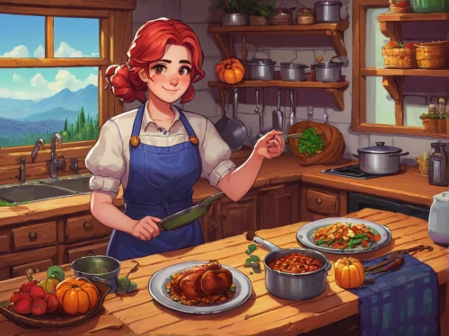 thanksgiving background,autumn chores,girl in the kitchen,food and cooking,harvest festival,autumn theme,autumn taste,autumn camper,red cooking,cooking book cover,autumn background,cookery,pumpkin autumn,kitchen,kitchen shop,autumn icon,fall harvest,pumpkin soup,big kitchen,autumn decor,Conceptual Art,Daily,Daily 03