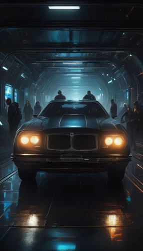 passengers,spaceship space,chrysler concorde,garage,ufo interior,pontiac,spaceship,retro vehicle,chrysler,sci - fi,sci-fi,falcon,corvette,pontiac 2+2,valerian,scifi,sci fi,retro car,vulcan,game car,Conceptual Art,Oil color,Oil Color 11