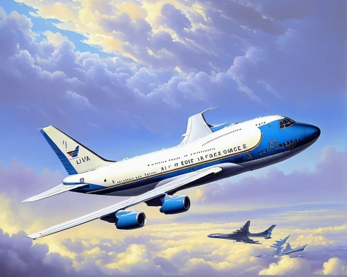 china southern airlines,boeing e-4,aerospace manufacturer,boeing c-137 stratoliner,northrop grumman e-8 joint stars,boeing c-97 stratofreighter,boeing 747-8,boeing 707,douglas dc-7,narrow-body aircraft,boeing 747,boeing 747-400,airliner,united states air force,wide-body aircraft,boeing 737 next generation,fokker f28 fellowship,boeing 377,aerospace engineering,air transportation,Conceptual Art,Fantasy,Fantasy 28