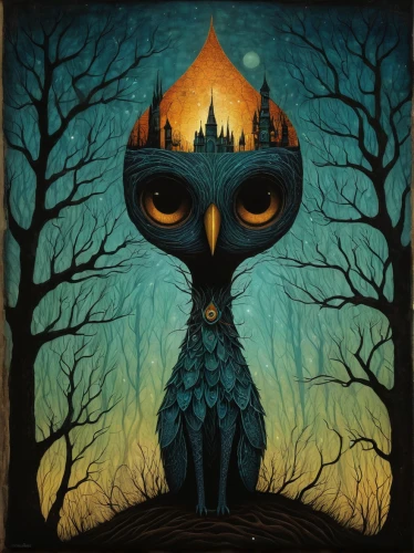 owl,owl art,rabbit owl,halloween owls,owl nature,nocturnal bird,large owl,boobook owl,owlet,owls,owl-real,owl background,reading owl,howling wolf,shamanic,totem,bart owl,nocturnal,halloween poster,owl eyes,Illustration,Abstract Fantasy,Abstract Fantasy 19