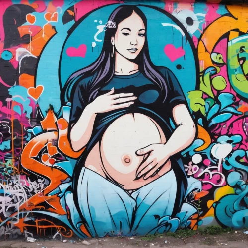 belly painting,pregnant woman icon,pregnant statue,pregnant woman,pregnant girl,pregnant women,maternity,streetart,baby belly,mural,graffiti art,grafitti,street art,belly,brooklyn street art,urban street art,fetus ribs,graffiti,pregnant,pregnancy,Conceptual Art,Graffiti Art,Graffiti Art 07