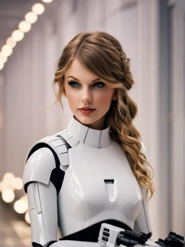 stormtrooper,princess leia,ai,women in technology,droid,solo,sci fi,imperial,clone jesionolistny,cybernetics,her,bb8,bb-8,female hollywood actress,silver,science fiction,artificial intelligence,droids,artificial hair integrations,sw