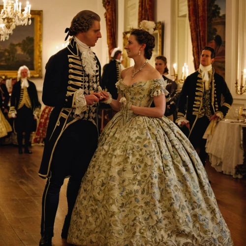 ball gown,the ball,the victorian era,ballroom dance,ballroom,victorian fashion,courtship,busy lizzie,dancing couple,evening dress,waltz,costume design,hoopskirt,queen anne,man and wife,jane austen,the crown,mrs white,four poster,mr and mrs,Photography,General,Natural
