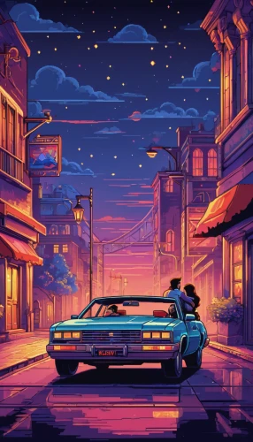 retro car,retro vehicle,retro background,retro automobile,retro styled,retro diner,retro,retro music,80s,chevrolet impala,chevrolet malibu,80's design,eldorado,retro style,station wagon-station wagon,testarossa,camaro,pontiac,pixel art,nostalgic,Unique,Pixel,Pixel 05