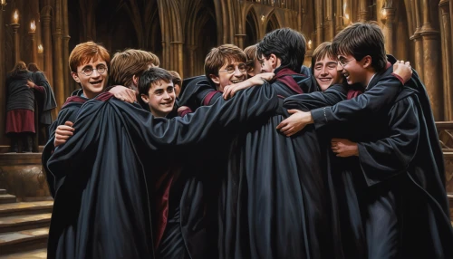 hogwarts,harry potter,orange robes,clergy,potter,wizards,lord who rings,choral,choir master,wrong direction,chorus,hogwarts express,choir,fraternity,pentecost,wand,justice scale,monks,cd cover,judiciary,Conceptual Art,Fantasy,Fantasy 30