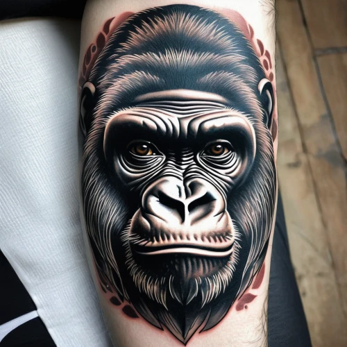 gorilla,chimp,primate,silverback,king kong,ape,chimpanzee,great apes,monkey,kong,orangutan,the monkey,forearm,siamang,primates,gorilla soldier,monkey soldier,war monkey,baboon,common chimpanzee,Illustration,Paper based,Paper Based 14