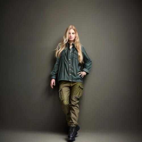 khaki,menswear for women,khaki pants,woman in menswear,cargo pants,women's clothing,military uniform,parka,coveralls,women clothes,national parka,green jacket,female model,outerwear,women fashion,sage green,trench coat,a uniform,bolero jacket,camo,Common,Common,Photography