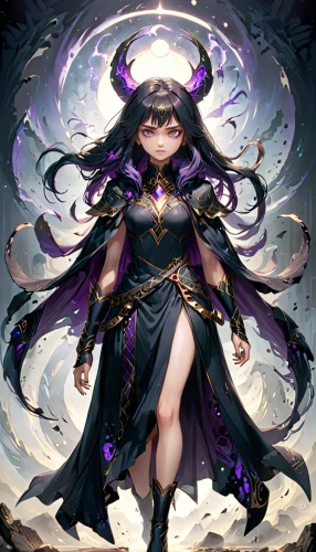 medusa,medusa gorgon,zodiac sign libra,libra,dark-type,sorceress,goddess of justice,zodiac sign gemini,haunebu,malva,summoner,elza,zodiac sign leo,the zodiac sign taurus,violet,gorgon,mezzelune,monsoon banner,alibaba,priestess,Anime,Anime,General