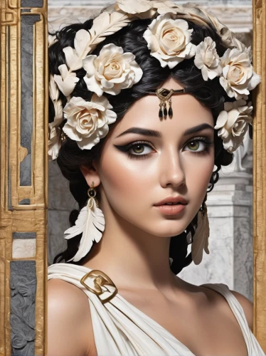 cleopatra,ancient egyptian girl,lycaenid,athena,artemisia,bridal accessory,diadem,thracian,bridal jewelry,ephesus,aphrodite,neoclassic,athene brama,classical antiquity,athenian,gardenia,cepora judith,headpiece,venetian mask,appia,Conceptual Art,Fantasy,Fantasy 23