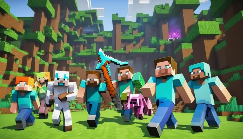 minecraft,villagers,ravine,asterales,miners,farm pack,render,cube background,diamond background,gemswurz,forest workers,3d rendered,druid grove,rendering,herd of goats,3d render,color is changable in ps,quarry,vector people,elphi,Unique,Pixel,Pixel 03
