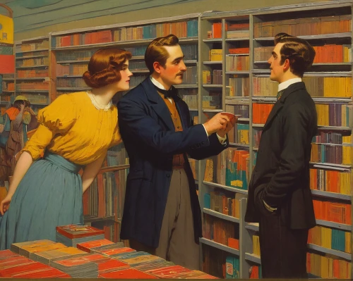 vintage books,bookselling,bookshop,readers,bookshelves,novels,open book,women's novels,bookstore,books,book store,the books,courtship,book wall,the listening,book collection,library book,old books,librarian,e-book readers,Art,Classical Oil Painting,Classical Oil Painting 14
