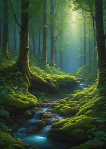 green forest,forest landscape,germany forest,elven forest,coniferous forest,fairytale forest,forest background,forest glade,fairy forest,temperate coniferous forest,forests,forest,tropical and subtropical coniferous forests,fir forest,aaa,bavarian forest,forest floor,holy forest,green landscape,forest of dreams,Illustration,Realistic Fantasy,Realistic Fantasy 27