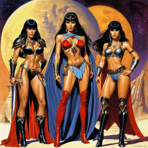 wonder woman city,wonderwoman,trinity,wonder woman,the three graces,fantasy woman,super woman,super heroine,woman power,birds of prey,internationalwomensday,super moon,happy day of the woman,angels of the apocalypse,heroic fantasy,goddess of justice,girl power,retro women,justice league,international women's day,Illustration,American Style,American Style 07