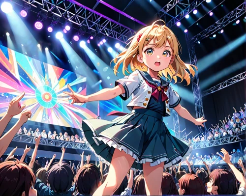 concert dance,concert,sonoda love live,tsumugi kotobuki k-on,love live,live concert,music festival,concert guitar,performing,idol,honoka,cheering,rock concert,japanese idol,festival,birthday banner background,concert crowd,concert stage,conducting,nico,Anime,Anime,General