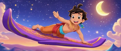 aladdin,aladin,aladha,disney character,mulan,pocahontas,jasmine,princess anna,flying carpet,rapunzel,moana,ariel,tiana,disney,animated cartoon,lilo,cute cartoon image,hercules,fairy tale character,princess sofia,Illustration,Japanese style,Japanese Style 01