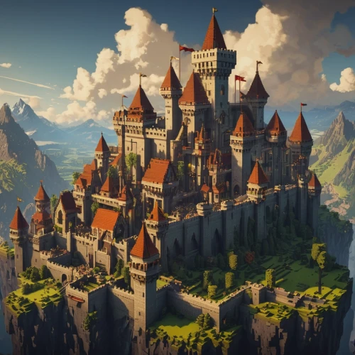 castel,medieval castle,knight's castle,castle of the corvin,fairy tale castle,castleguard,knight village,medieval town,medieval architecture,castle,gold castle,mountain settlement,templar castle,castles,castle iron market,medieval,new castle,hogwarts,fantasy city,summit castle,Conceptual Art,Fantasy,Fantasy 15