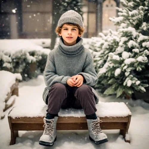 children's christmas photo shoot,child portrait,child is sitting,winter background,child in park,boys fashion,christmas pictures,photographing children,christmas snowy background,winter clothes,child model,christmas child,portrait photography,winter clothing,children's photo shoot,boy praying,boy model,christmas knit,snow scene,snow man