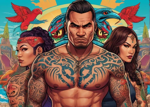 tattoo expo,game illustration,download icon,the game,cover,game art,android game,surival games 2,tattoos,action-adventure game,southeast asia,cd cover,lethwei,drago milenario,siam fighter,warrior east,comic book,tattoo artist,the fan's background,muscle icon,Illustration,Vector,Vector 19